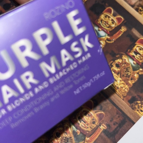 💜 👩‍🦳• Purple Mask x Blonde or Bleach vibes • 👱🏻‍♀️💜 - Picture 4 of 5